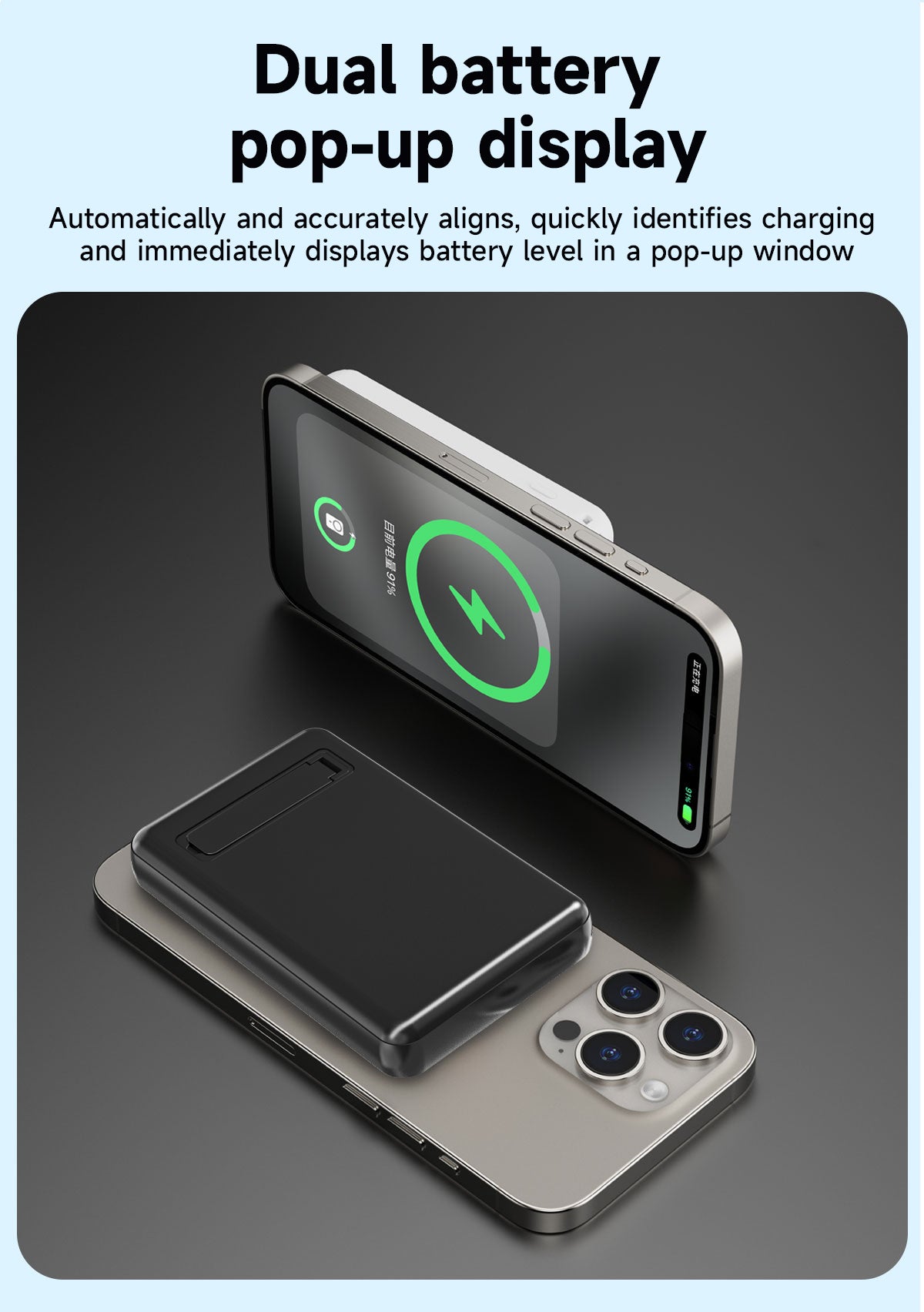 DUDAO K14S+-W1 15W wireless charging 10000mAh White DUDAO K14S+-W1 15W wireless charging 10000mAh White